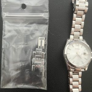Fossil Woman's Silver watch